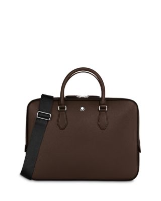 Sartorial Leather Thin Briefcase