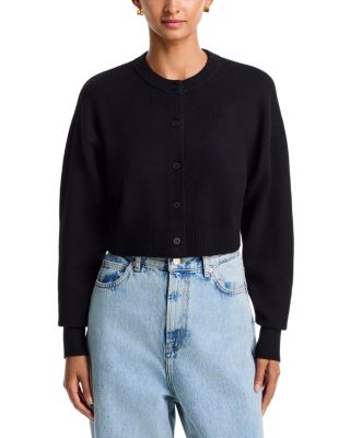 Neave Cropped Dropped Shoulder Cardigan - Exclusive