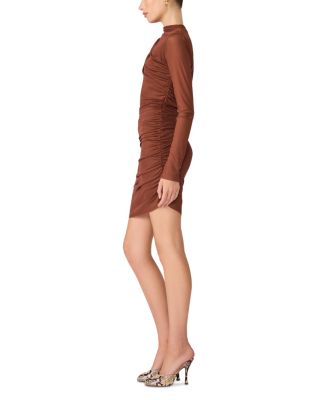 Catrina Draped Bodycon Dress - thumbnail 5