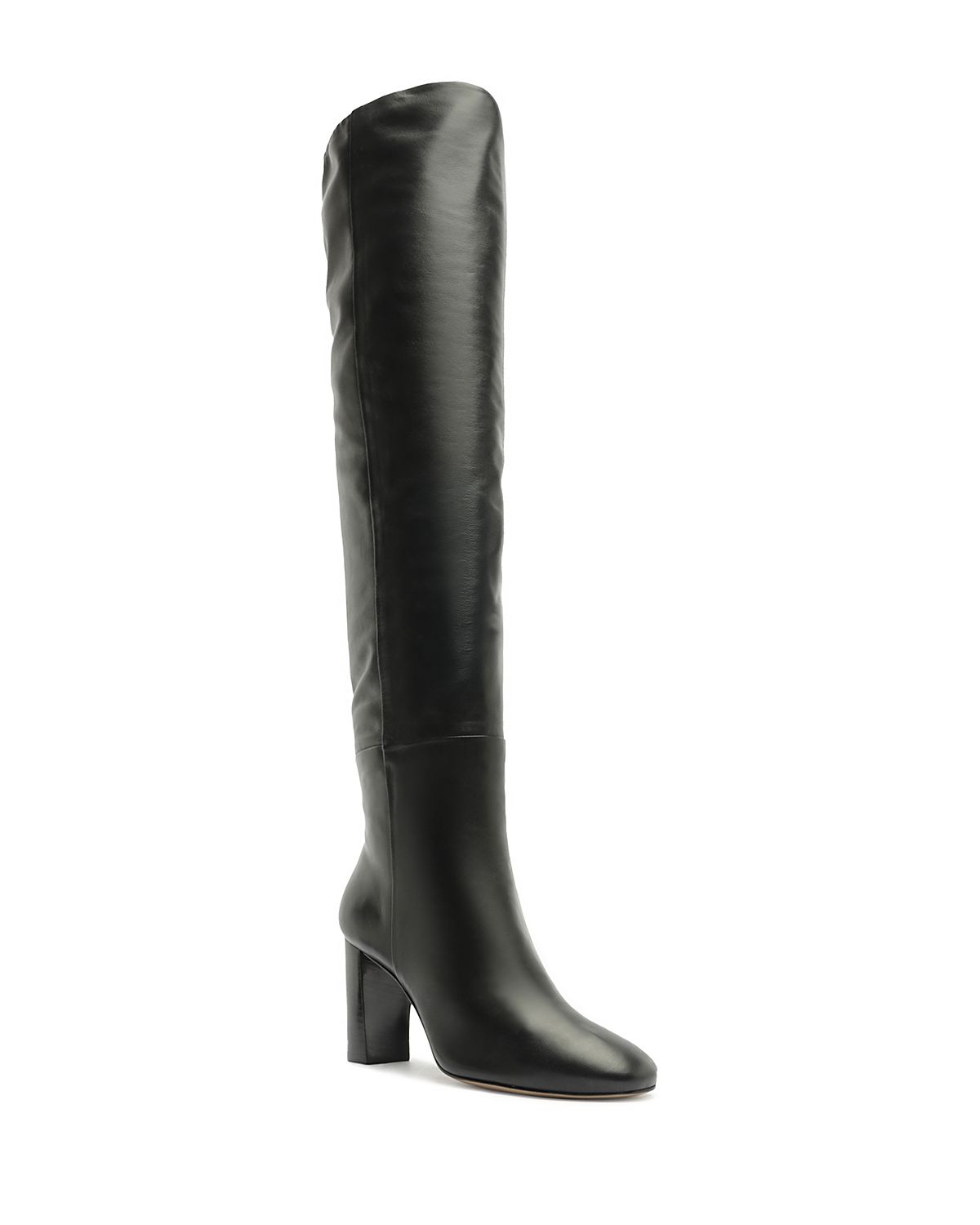 Alexandre Birman Women's Anna Slouch 70 Leather Over the Knee Boots