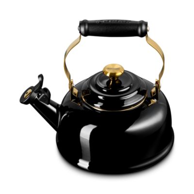 Enamel on Steel Whistling Kettle
