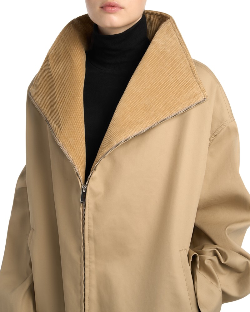 TOTEME Waxed Cotton Zipped Country Jacket by Bloomingdale's