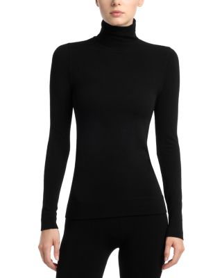 Turtleneck Long Sleeve Jersey Tee