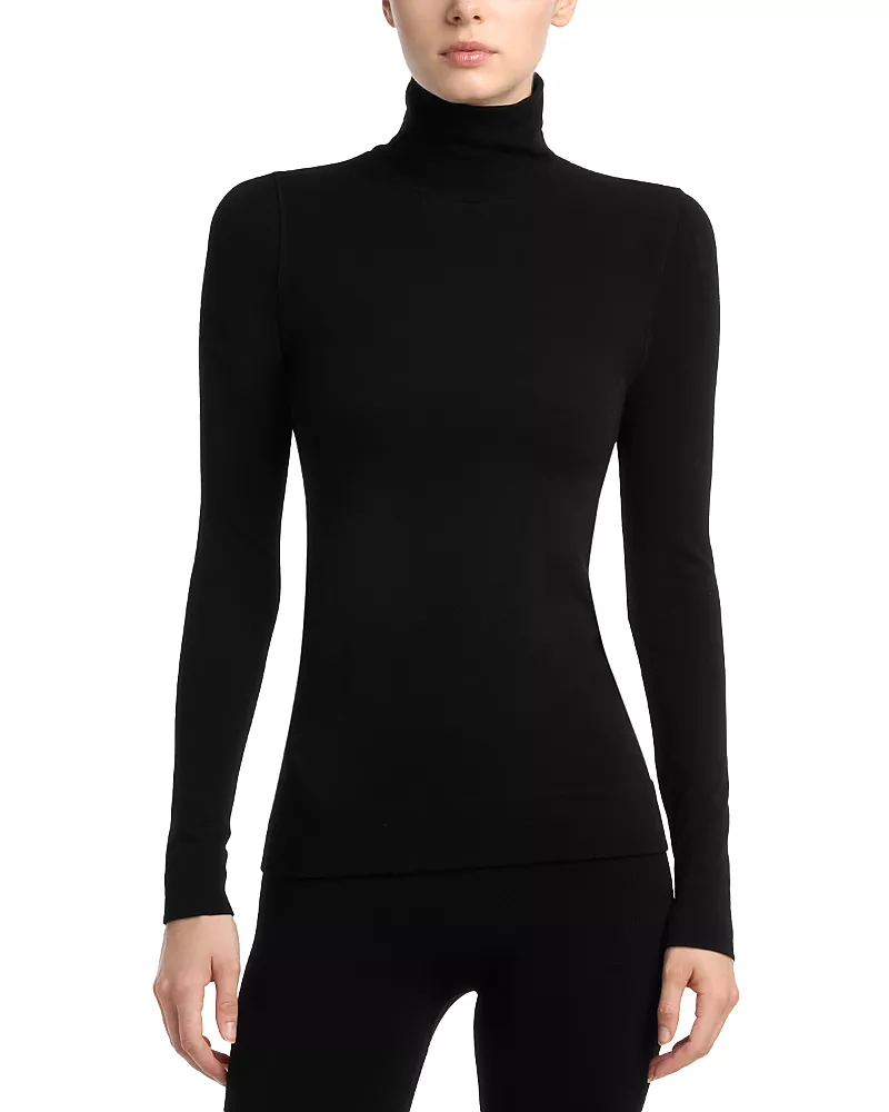 Toteme Turtleneck Long Sleeve Jersey Tee