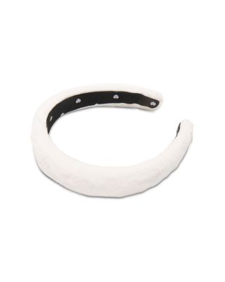 Lele Sadoughi Charlotte Tapestry Headband In White