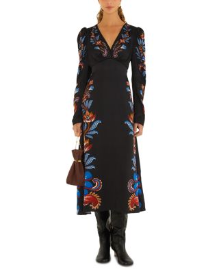 Energy Tie Back Midi Dress