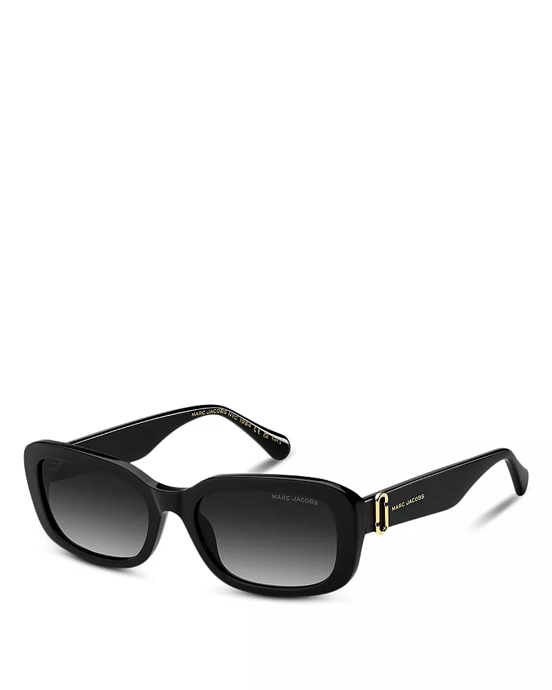 Marc Jacobs Rectangular Sunglasses, 55mm