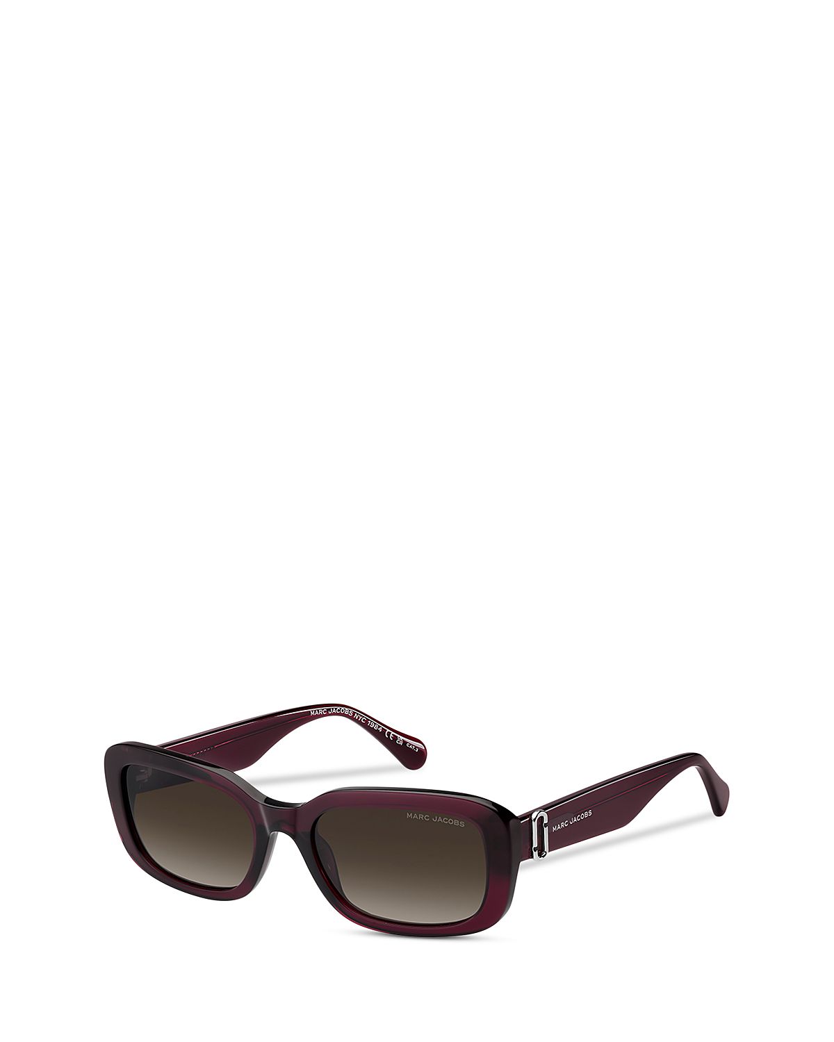 Marc Jacobs Rectangular Sunglasses, 55mm