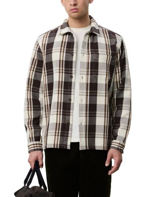 Structured Check Cotton Overshirt