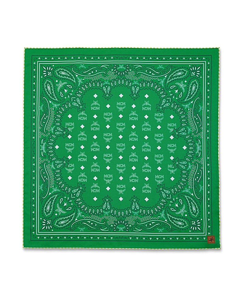 Mcm Paisley Cotton-Silk Scarf · OS