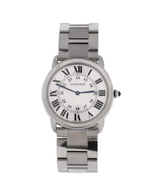  Ronde Solo de Cartier Quartz Watch in Stainless Steel 36mm