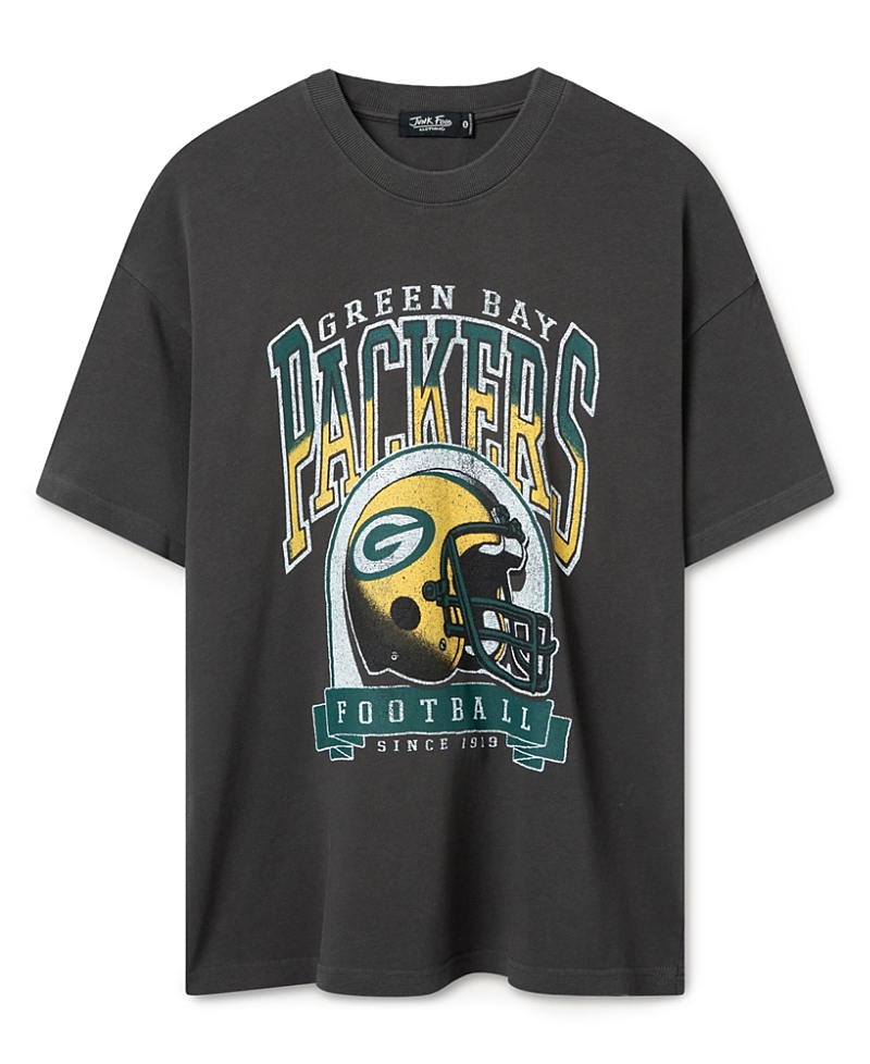 Junk Food Clothing Unisex Green Bay Packers Varsity Heavy Weight Tee
