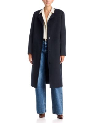 Olivia Wool Blend Coat with Scarf