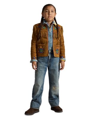Boys' Standing Sage Fringed Jacket - Big Kid