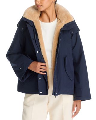 Solana Faux Fur Lined Coat