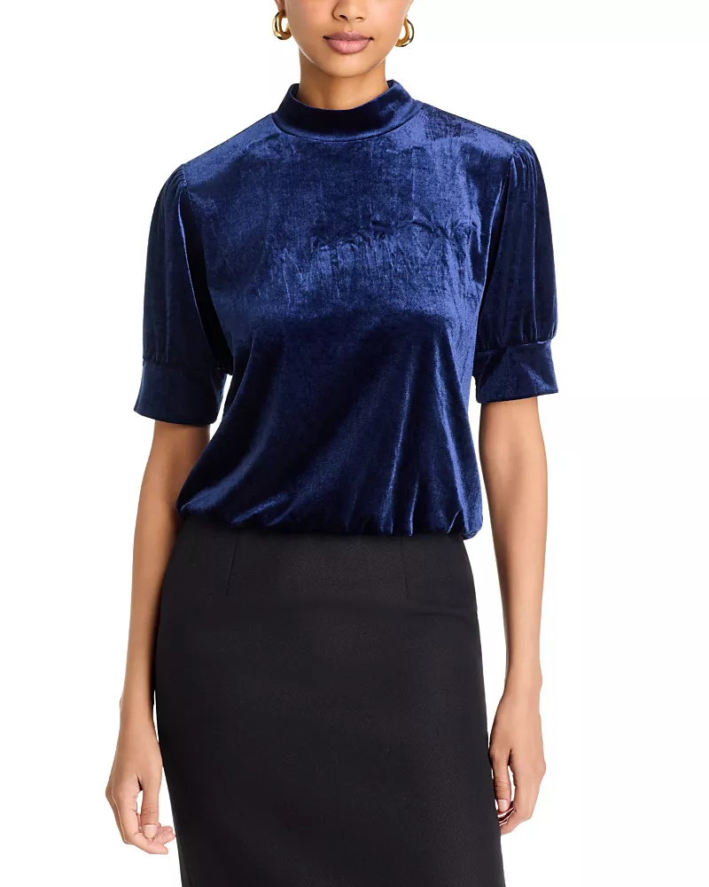 Area Stars Hailey Velvet Top