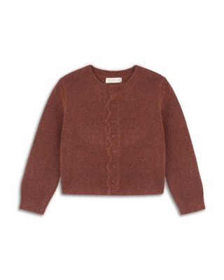 Girls' Scalloped Cardigan - Little Kid