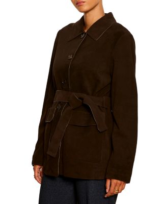 Avid Suede City Coat - thumbnail 4
