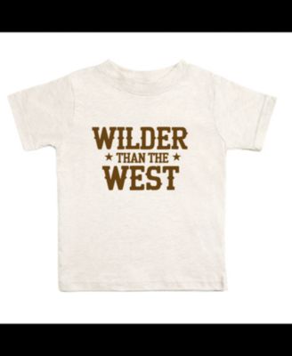Boys' Wilder Than The West Western Short Sleeve T-Shirt - Baby, Little Kid