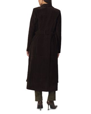 The Faux Suede Long Coat - thumbnail 10