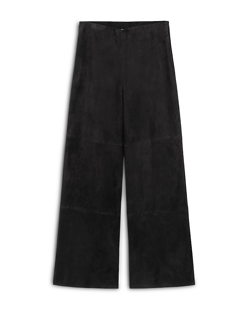 Arma Karina Suede Wide Leg Pants
