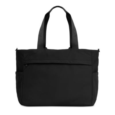 Featherlight Diaper Tote in Jet Black
