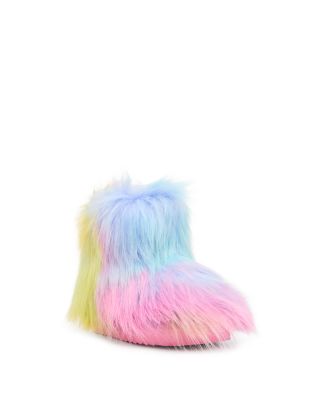 Girls' Tbeastie Faux Fur Boots – Toddler, Little Kid