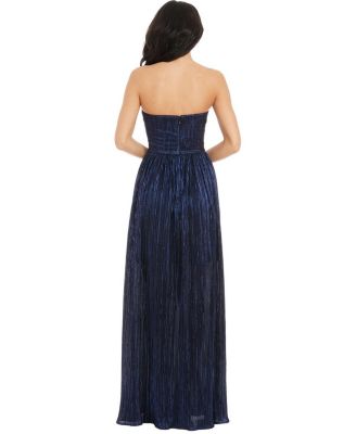Audrina Plisse Maxi Gown - thumbnail 7
