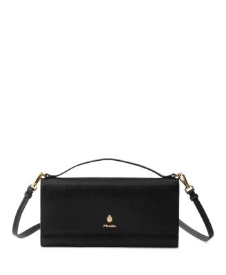  Leather Wallet with Shoulder Strap