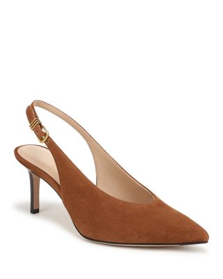Women's Luciana Suede Slingback Pumps
