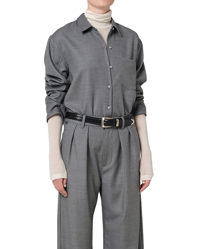 Citizens of Humanity Kayla Wool Button Front Shirt