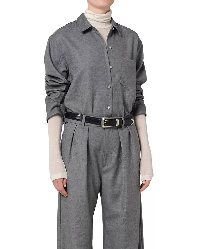 Citizens of Humanity Kayla Wool Button Front Shirt