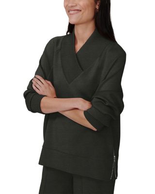 Macie Side Zip Hem Sweatshirt - thumbnail 5