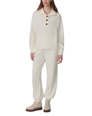 Bronya Button Placket Sweatshirt - thumbnail 10