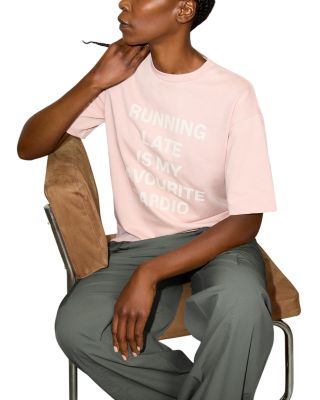 Mcoparaggi Cotton Slogan Tee