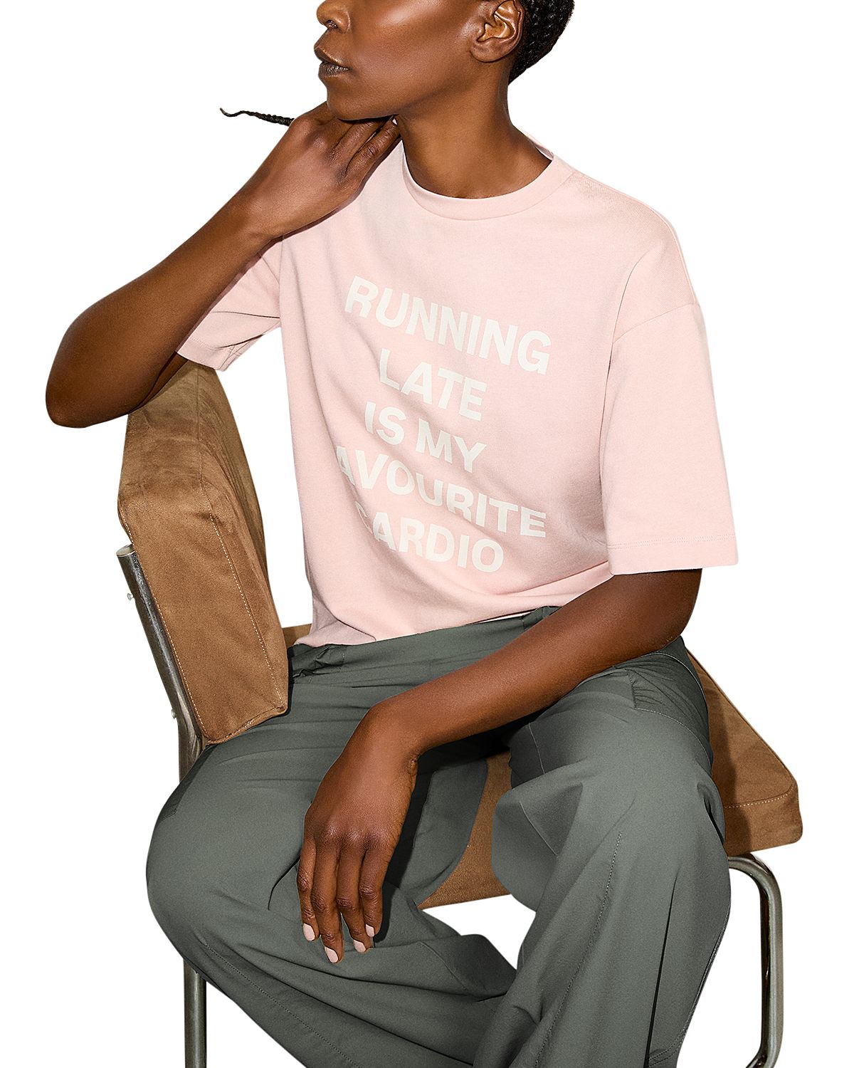 Max & Co. Mcoparaggi Cotton Slogan Tee