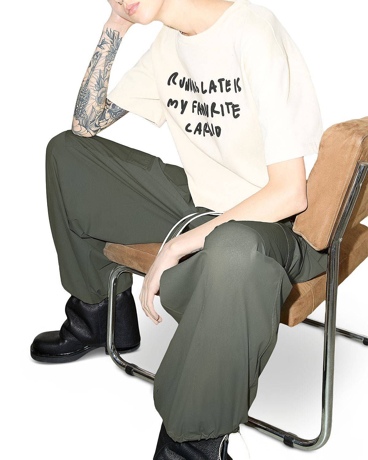 Max & Co. Paraggi Cotton Slogan Tee