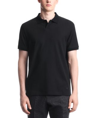 Cotton Johnny Collar Polo Shirt