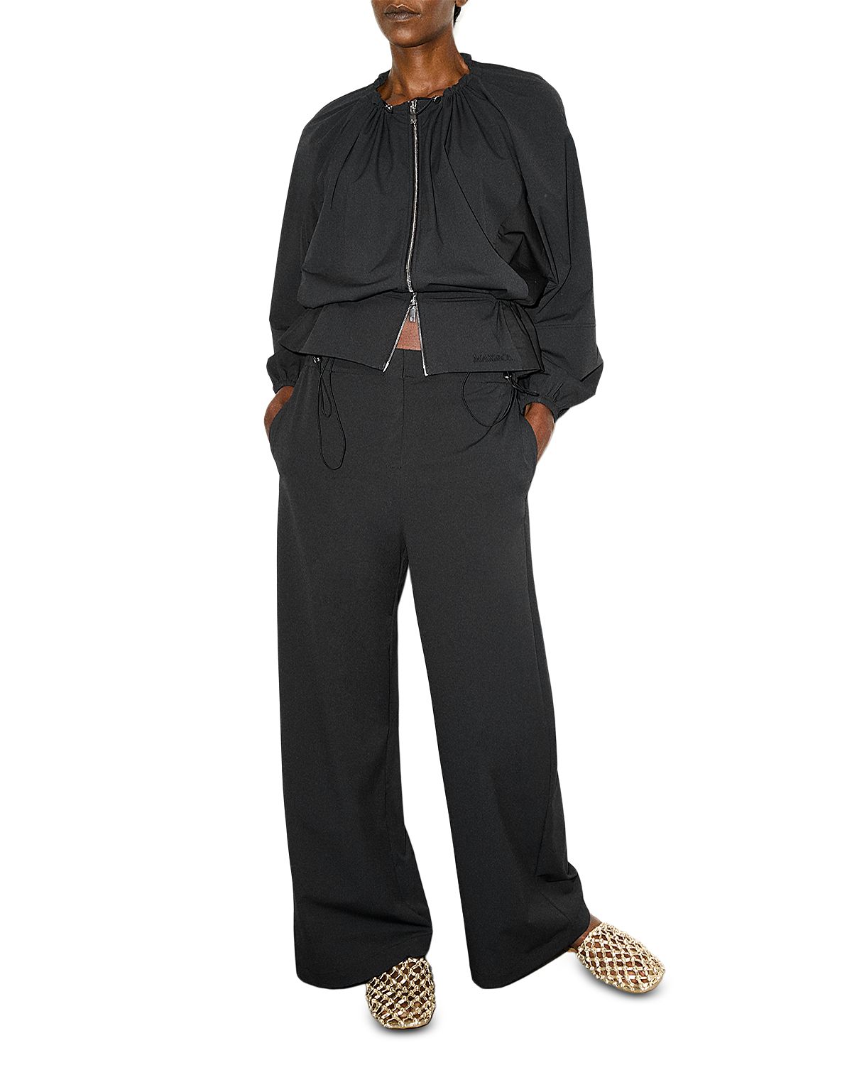 Max & Co. Orche Straight Drawstring Pants