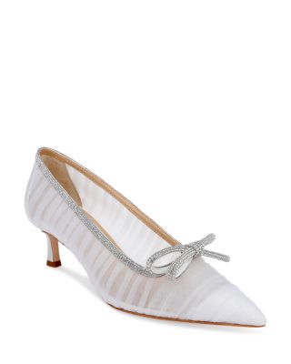 Women's Raylee Crystal Trim Ruched Pumps