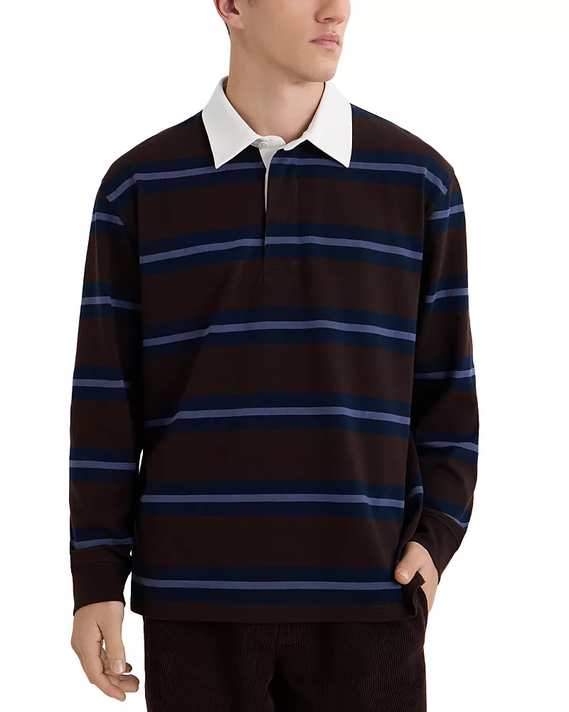 Wax London Rowhill Long Rugby Polo