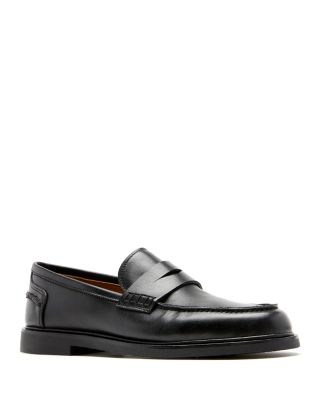 Women's Magnet Leather Penny Loafers