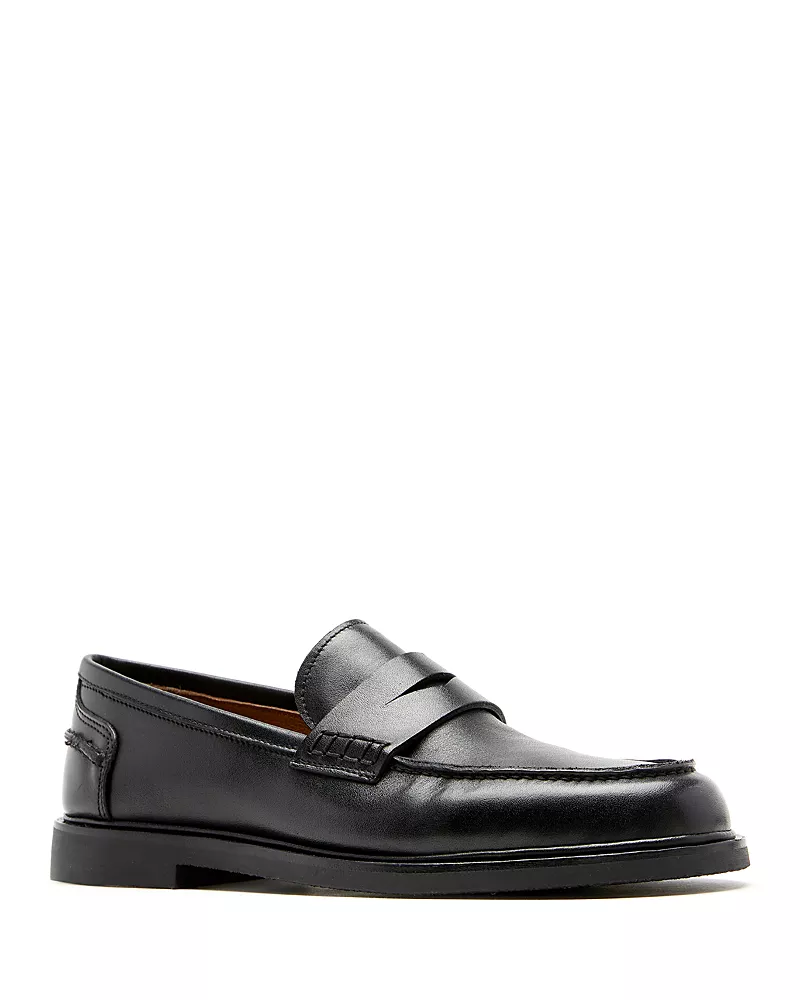 La Canadienne Women's Magnet Leather Penny Loafers