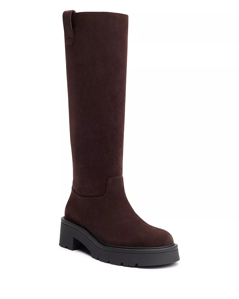 Stuart Weitzman Women's Ren Suede Knee High Boots