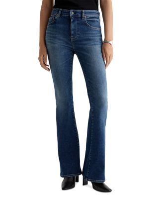 Farrah High Rise Bootcut Jeans in 14 Years Bluegrass 