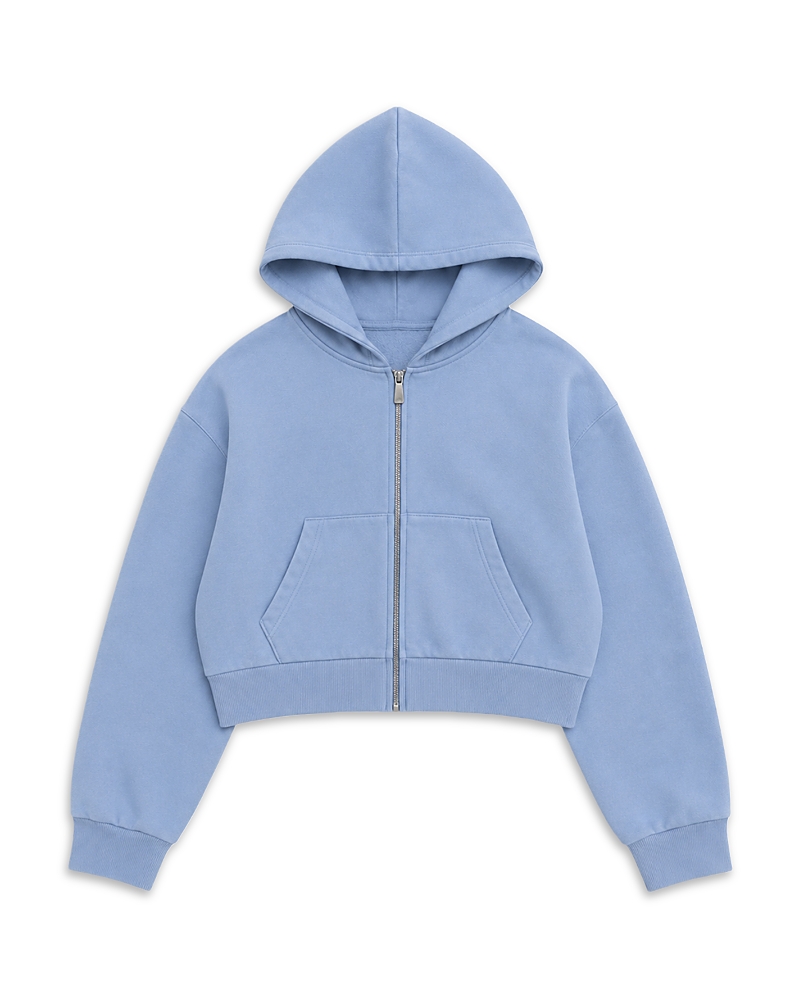 KatieJnyc Girls' Tween Sutton Zip Up Cotton Hoodie - Big Kid