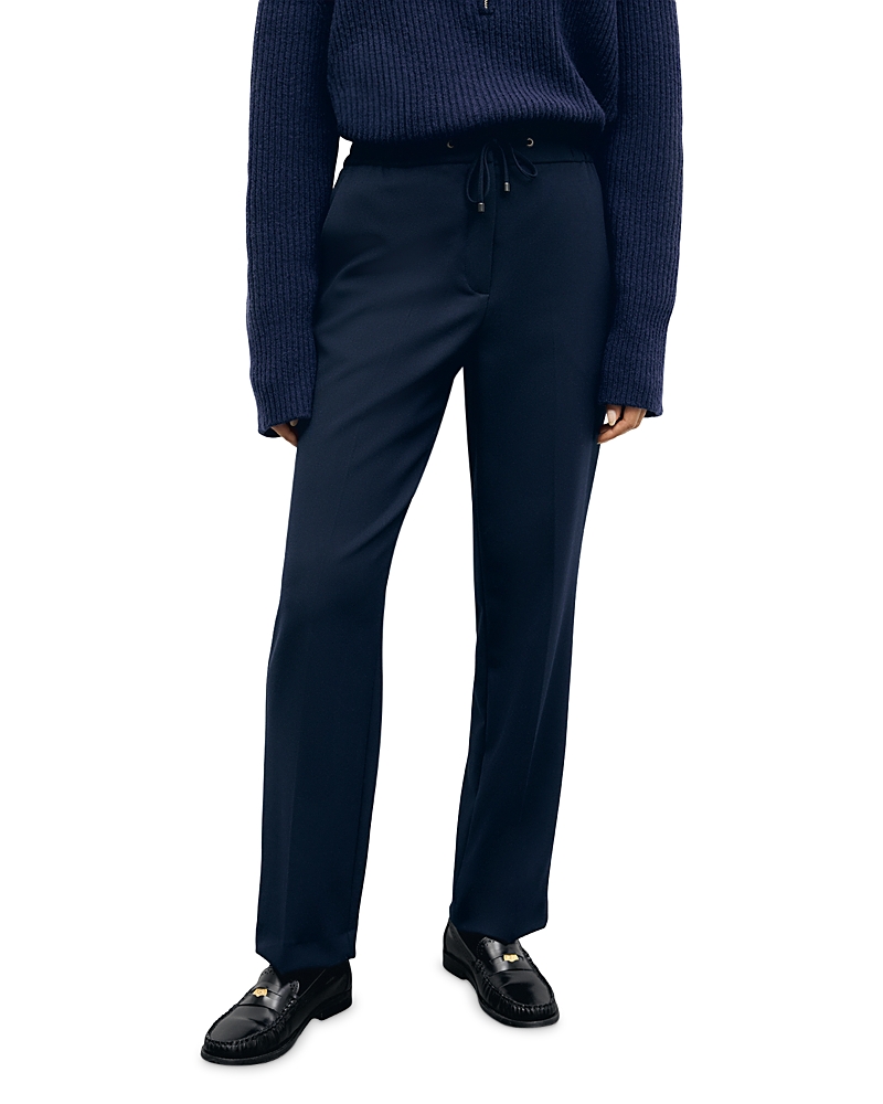 Gerard Darel Myra Mid Rise Straight Leg Pants