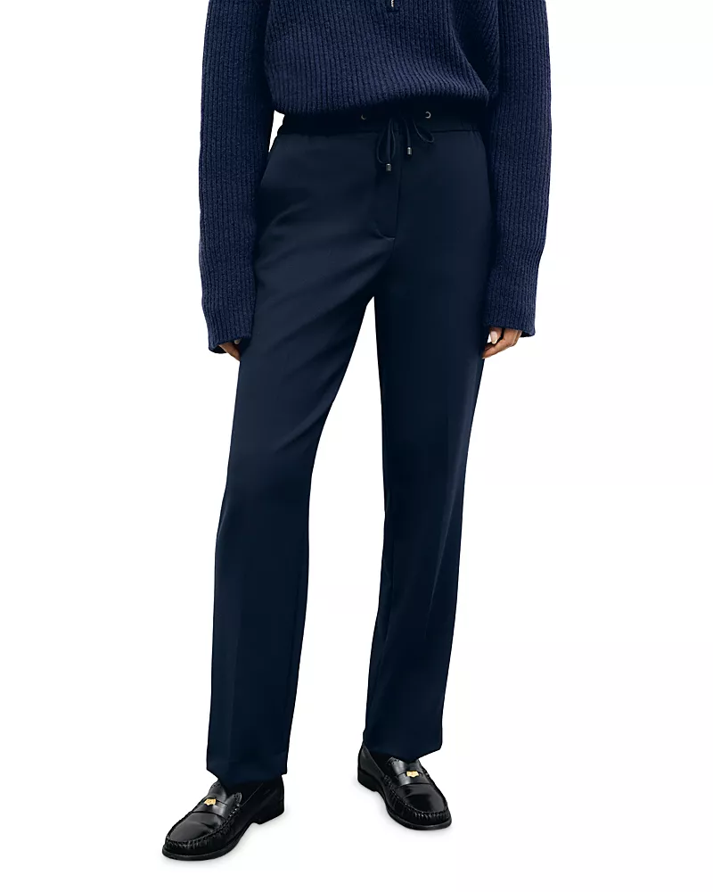 Gerard Darel Myra Mid Rise Straight Leg Pants