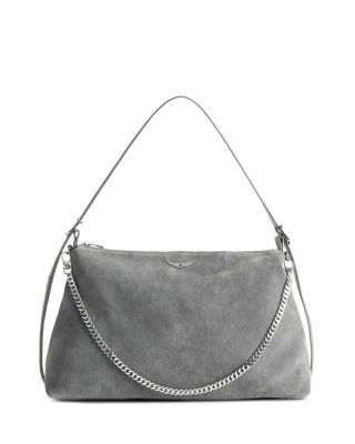 Jim Suede Shoulder Bag