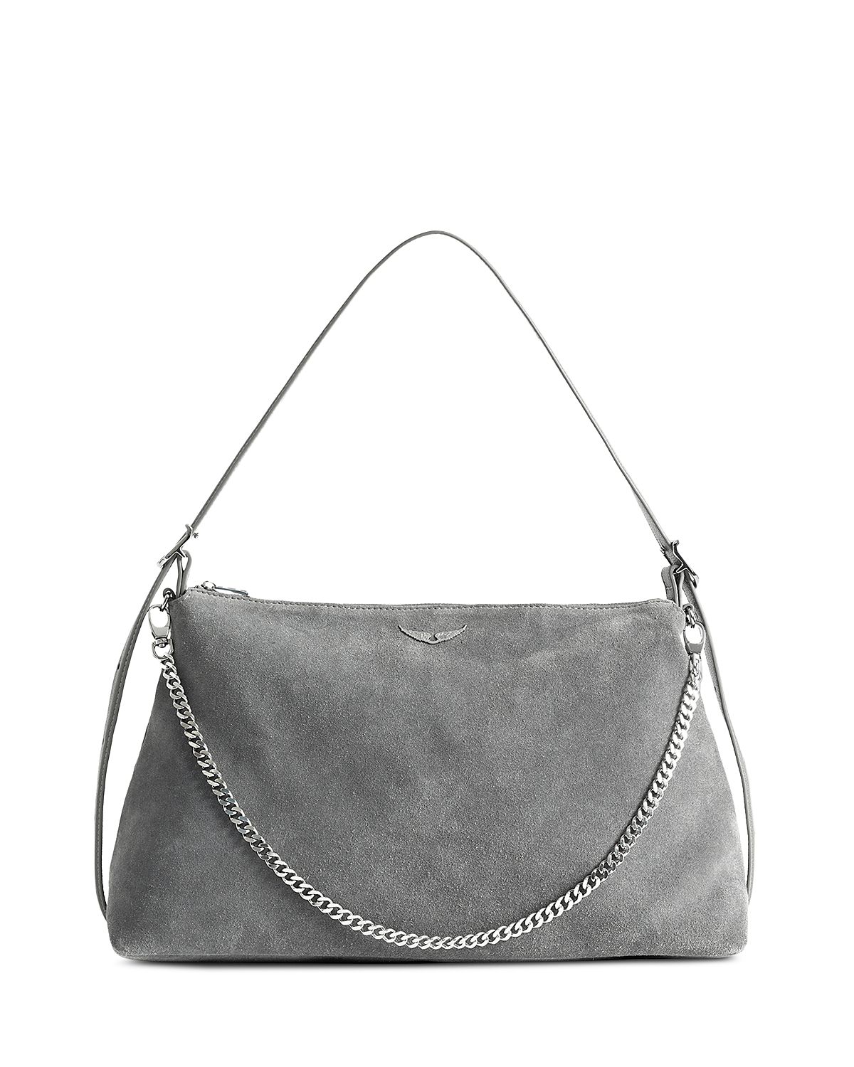 Zadig & Voltaire Jim Suede Shoulder Bag